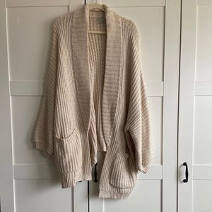 Urban Outfitters Cream Cardigan size small